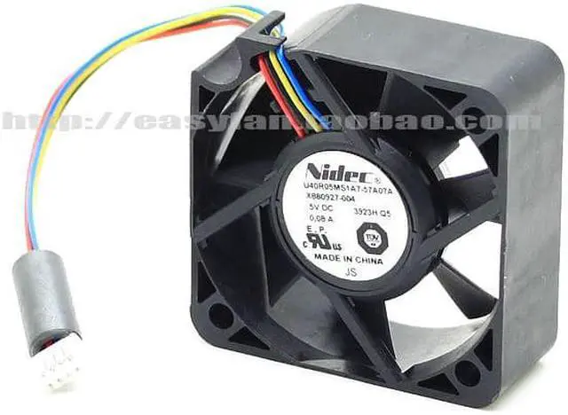 Alt view image 2 of 6 - U40R05MS1A7 4cm 4015 40mm fan 5V 0.08A Somatosensory game console cooling fan