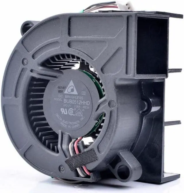 Alt view image 4 of 4 - BUB0512HHD 5cm 5020 12V 0.26A 3 lines BenQ projector MS517F cooling fan Turbo blower