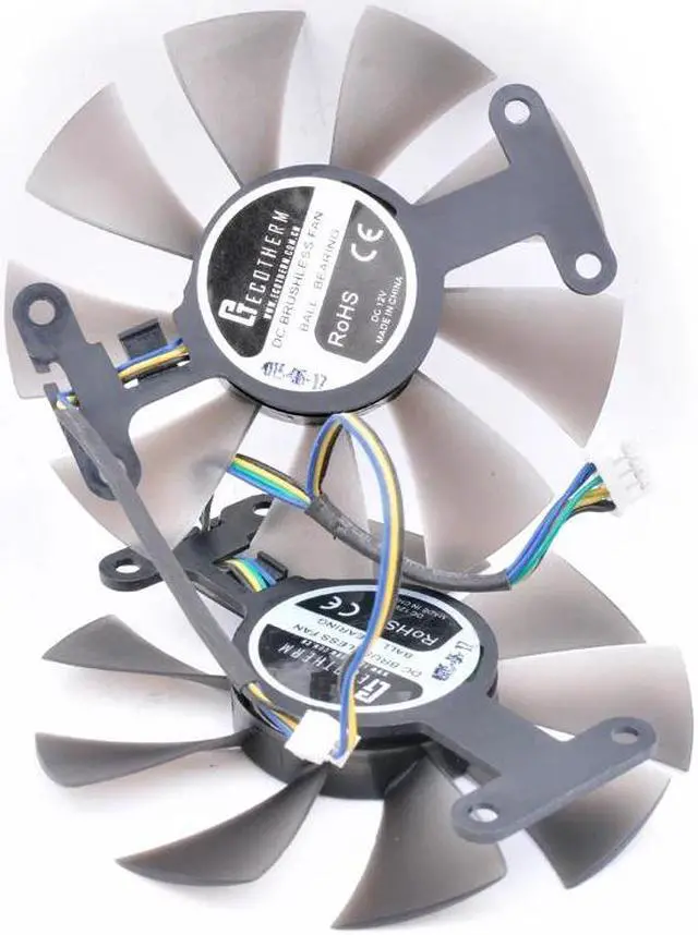 Alt view image 4 of 4 - GTX1060-3GD5 GTX1050ti GA91S2H 6G game graphics card cooling double fan