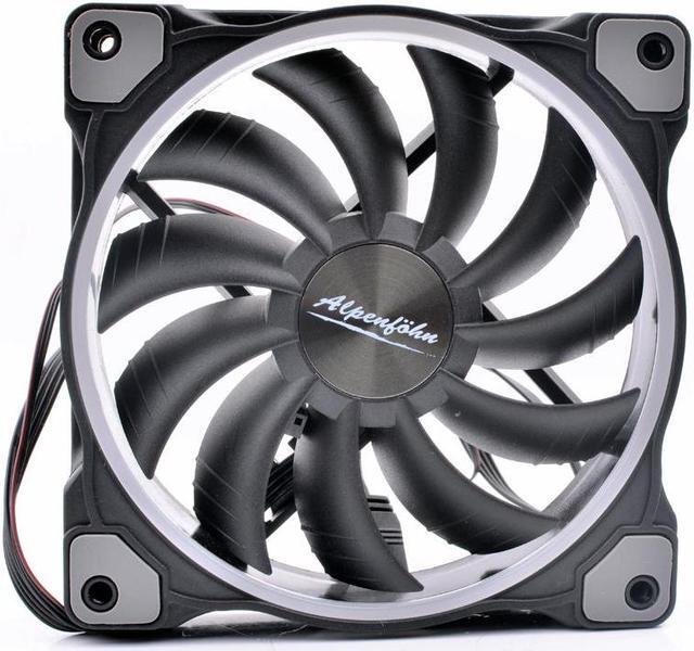 Alt view image 2 of 4 - Alpenföhn Wing Boost3 -120mm RGB fan 12cm 12025 120x120x25mm 12V 4 lines pwm CPU water cooled RGB cooling fan
