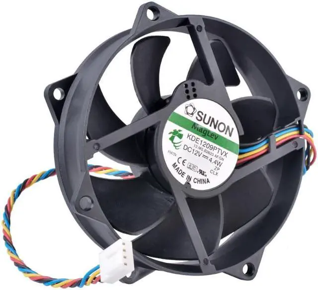 Alt view image 2 of 4 - KDE1209PTVX 9025 8025 9225 12V 4.4W Computer motherboard CPU 4pin PWM large wind volume mute cooling fan