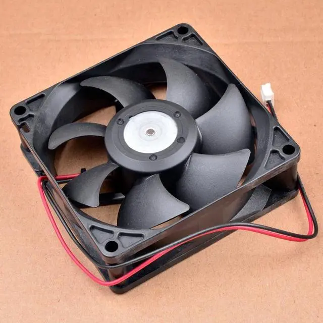 Alt view image 4 of 4 - U80T12MS5A7-51 8cm 80mm 8025 80x80x25mm DC12V 0.04A 1200rpm 2 lines Quiet cooling fan suitable for power supply chassis