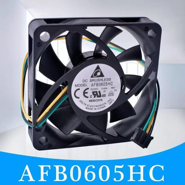 Alt view image 2 of 6 - 6CM 60mm fan 60x60x15mm  AFB0605HC 5V 0.40A Double ball bearing large air volume cooling fan