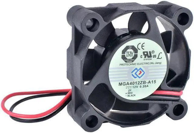 Main image of MGA4012ZB-A15 4cm 40mm 4015 12V 0.20A 2-wire double ball bearing large air volume cooling fan