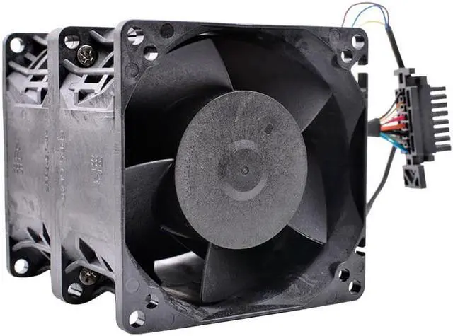 Alt view image 3 of 4 - GFM0812DU 80x80x85mm 8cm DC12V 14A Powerful supercharged cooling fan