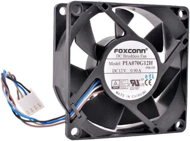 Main image of PAI070G12H 7cm 7025 70mm 70x70x25mm DC12V 0.90A 4 lines computer case CPU high air volume cooling fan