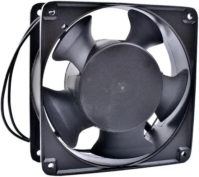 Alt view image 4 of 4 - SP100A P/N1123HBL HSL XBL 12cm 120mm fan 12038 110V Double ball bearing cabinet cooling fan