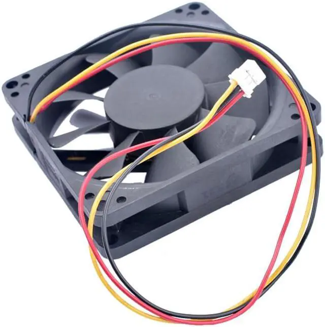Alt view image 3 of 3 - FD1280-D1053D 8cm 80mm 80x80x20mm DC12V 0.22A 3 line cooling fan for inverter case
