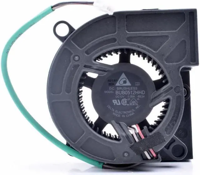 Alt view image 2 of 4 - BUB0512HHD 5cm 5020 12V 0.26A 3 lines BenQ projector MS517F cooling fan Turbo blower