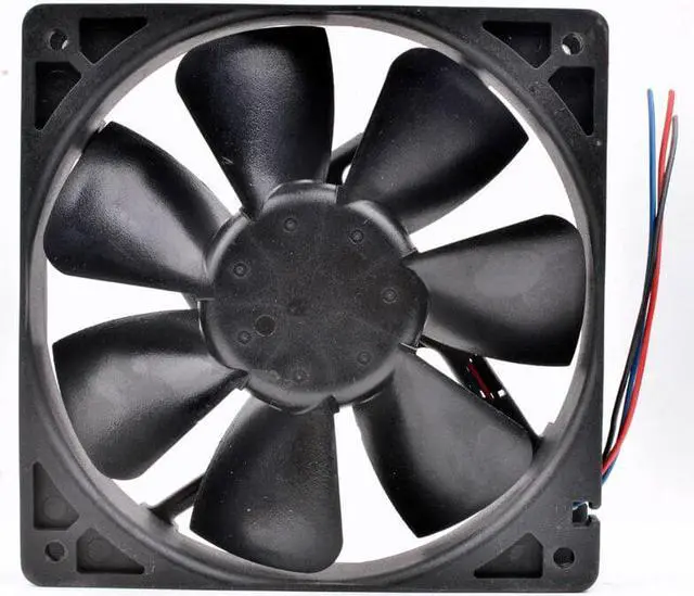 Alt view image 4 of 4 - WFB1212H-R00 12cm 12025 120mm fan DC12V 0.45A stall alarm large air volume computer chassis power cooling fan