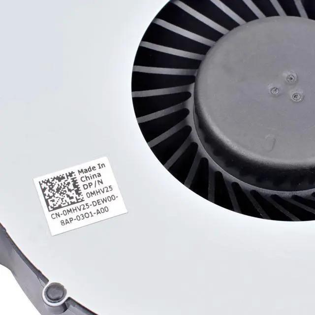 Alt view image 3 of 4 - TXA01 BUB1112HH-01 MHV25-A00 12V 1.00A for Optiplex 3240 3440 7440 CPU Cooling Fan