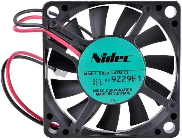 Alt view image 2 of 4 - D05X-24TM 18 5cm 5010 50x50x10mm 24V 0.07A Inverter industrial cooling fan