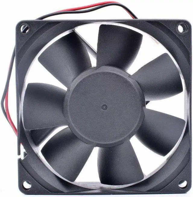 Alt view image 4 of 4 - KD1208PTS1 8025 8cm 80x80x25mm 12V 1.9W computer chassis power cooling fan