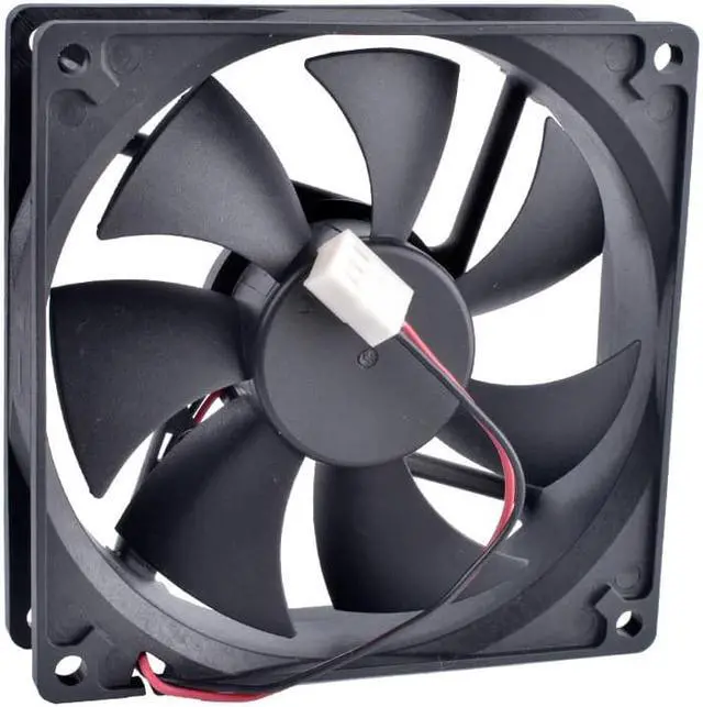 Alt view image 3 of 4 - SJ9225LD1 9cm 90mm 92mm fan 9025 9225 92x92x25mm 12V 0.10A Double ball bearing super quiet cooling fan