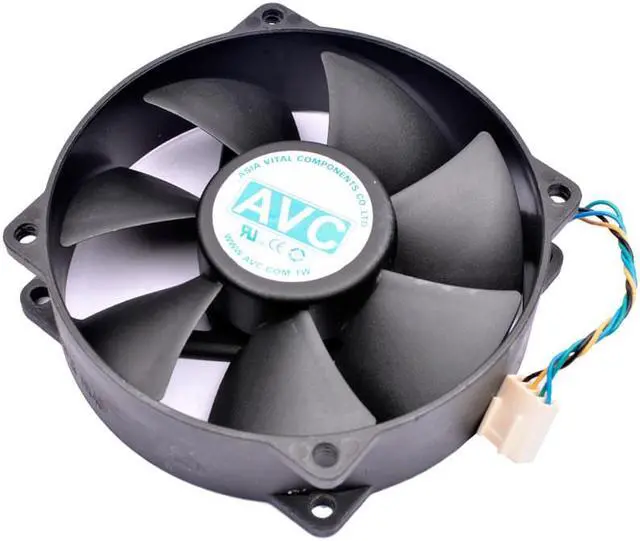 Alt view image 2 of 4 - DA09025T12H hole pitch 71.5mm 8cm 9cm 92mm fan DC12V 0.55A ball bearing 4 lines pwm suitable for CPU cooler replacement fan