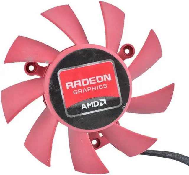 Alt view image 2 of 7 - FD7015H12S 65mm 39mm fan 12V 0.43A 4Pin HD5770 HD5850 HD5830 VGA Video Card cooling Fan