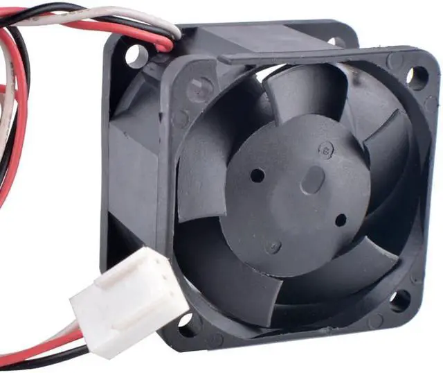 Alt view image 3 of 4 - DV04028B12L 4028 4cm 40mm fan 12V 0.36A Temperature Control Sensor - Silent Airflow Cooling Fan