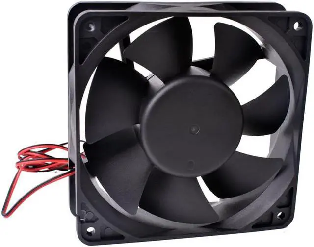 Alt view image 2 of 4 - 12038 120x120x38mm 120mm fan 24V 0.45A Two - line Double ball bearing large air volume inverter cooling fan
