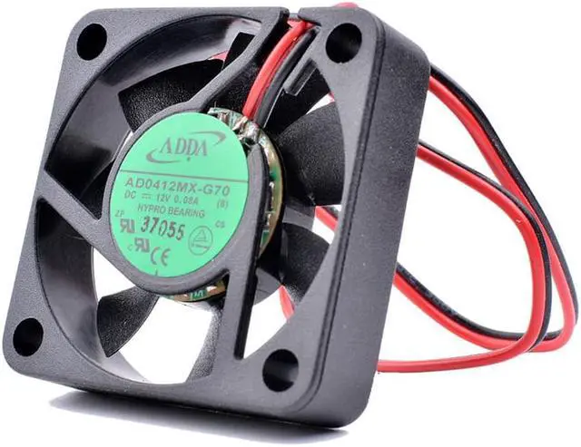 Alt view image 3 of 4 - AD0412MX-G70 4cm 40mm 4010 12V 0.08A 2pinSuper quiet computer motherboard north and south bridge cooling fan