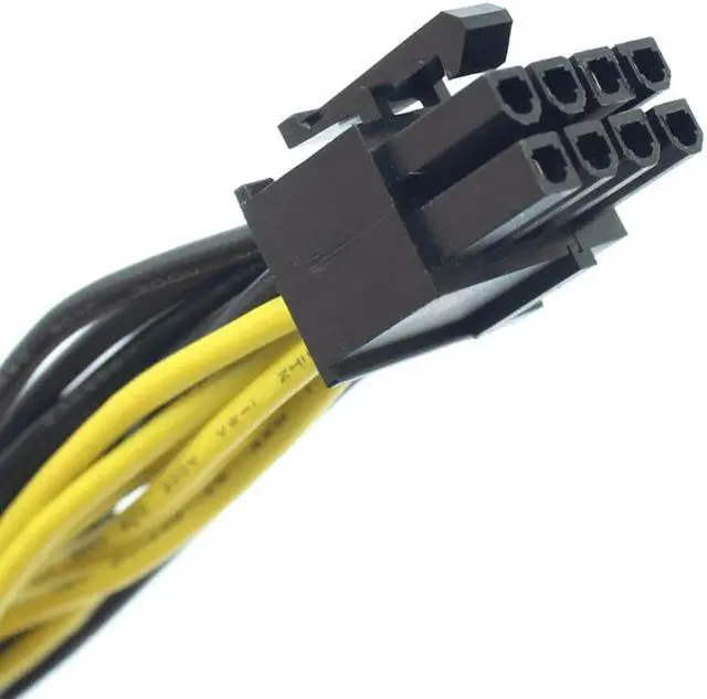 Alt view image 3 of 6 - XT-XINTE 18AWG PCI-E  Power Supply Cable Graphics Card Modular 8pin to Dual 8pin Cables for Antec ECO TP NP Series