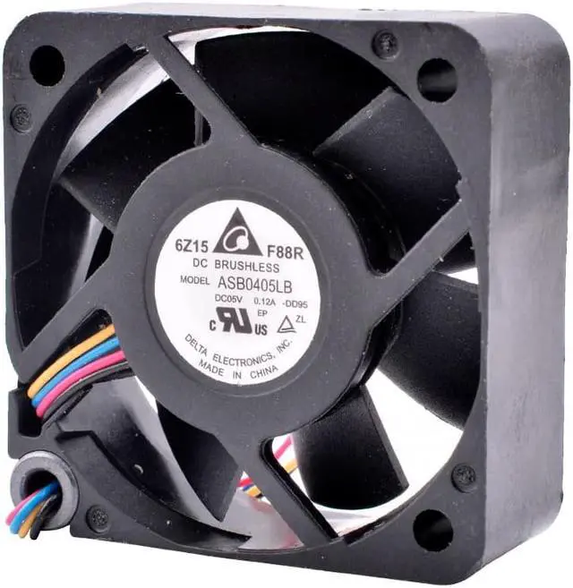 Alt view image 2 of 4 - ASB0405LB 4cm 4015 40x40x15mm DC5V 0.12A Xbox Kinect game console cooling fan
