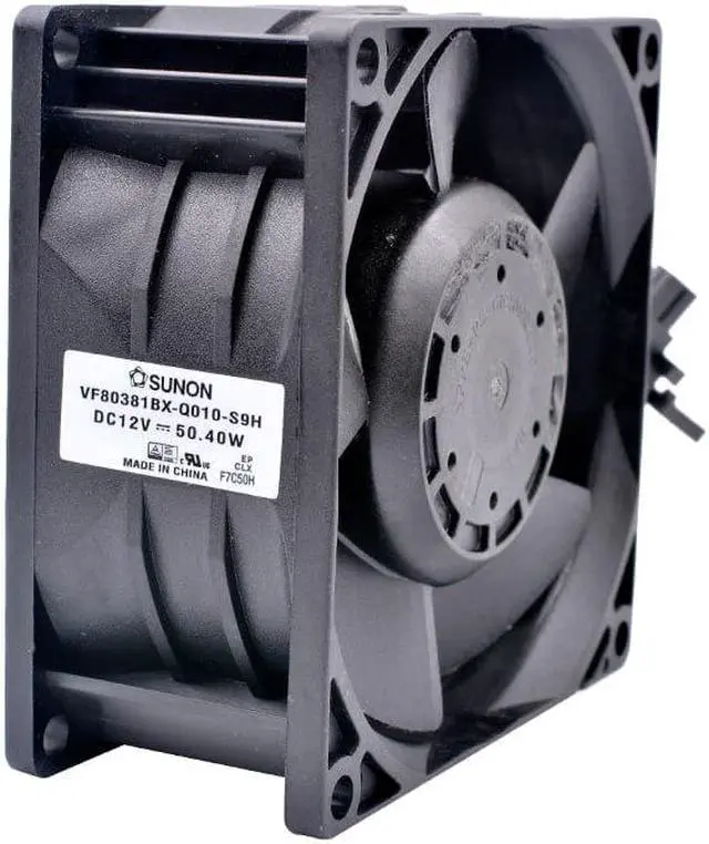 Alt view image 4 of 4 - New VF80381BX-Q010-S9H 8cm 80x80x38mm 80mm fan DC12V 50.40W 4 lines High-volume cooling fan suitable for server cabinets