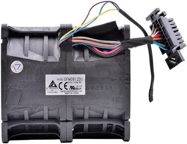 Alt view image 4 of 4 - GFM0812DU 80x80x85mm 8cm DC12V 14A Powerful supercharged cooling fan