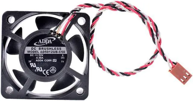 Alt view image 3 of 4 - AD5012UB-C50 5cm 50mm 5020 12V 0.30A PC Computer Case Cooling Cooler DC Fan