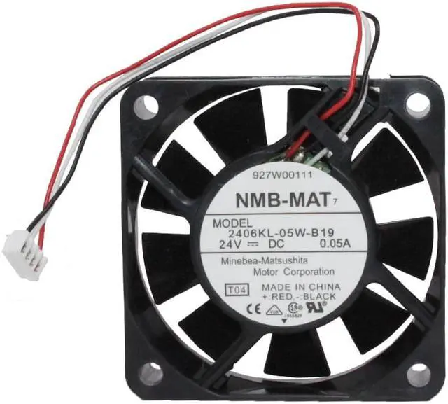Main image of New and  2406KL-05W-B19 6cm 60mm 6015 DC 24V 0.05A Double ball bearing mute inverter cooling fan