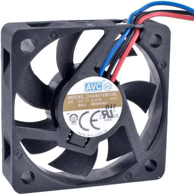 Main image of DA04010B12E 4cm 40mm fan 40x40x10mm 12V 0.07A Double Ball Bearing North and South Bridge Silent Cooling Fan