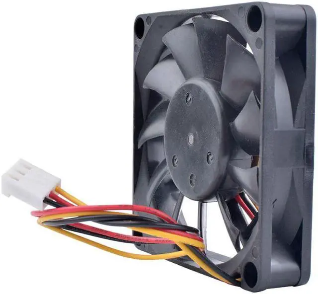 Alt view image 4 of 4 - D07R-12B2M 7cm 7015 70mm fan 12V 0.10A Double ball bearing computer CPU radiator cooling fan