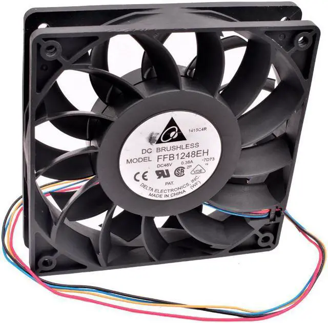 Main image of FFB1248EH 12cm 120mm 120x120x25mm 12025 DC48V 0.38A server inverter cooling fan