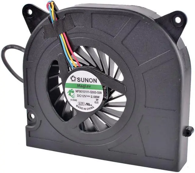 Alt view image 3 of 4 - MF90151V1-Q000-S99 1323-009X000 12V 2.58W 4-line turbine blower integrated cooling fan