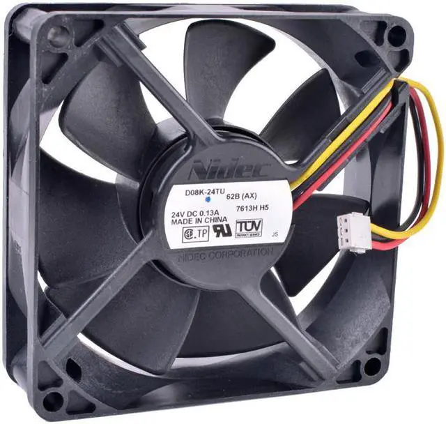 Main image of D08K-24TU 62B(AX) 8cm 8025 80mm fan 24V 0.13A Inverter server cooling fan