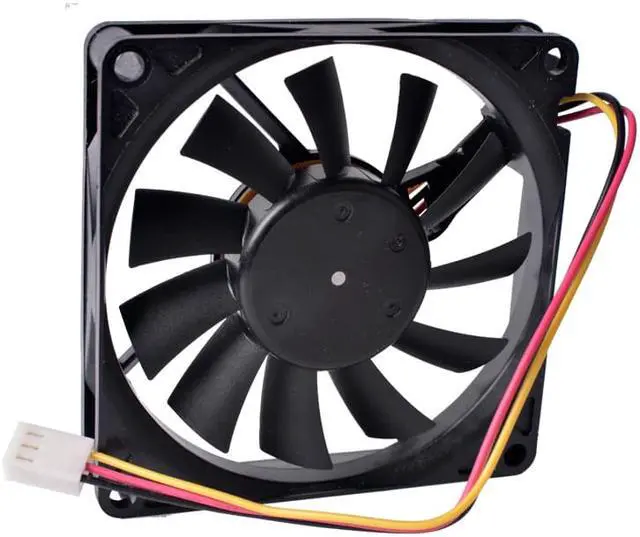 Alt view image 4 of 5 - 80mm fan h35731-55mei 8015 80x80x15mm 12V 0.045a 8cm ultra-thin silent cooling fan.