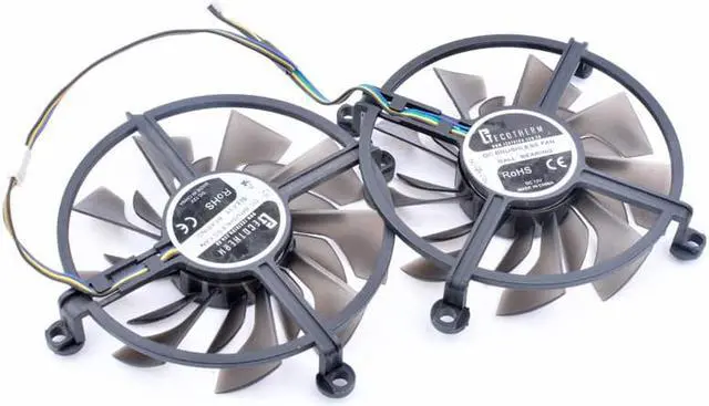 Alt view image 2 of 4 - GTX1060-6GD5 GTX950 960 graphics card cooling double fan