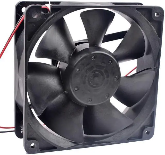 Alt view image 3 of 4 - 4715L-05W-B20 12cm 120mm 120x120x38mm DC24V 0.28A 2 lines Double ball low noise frequency converter cooling fan