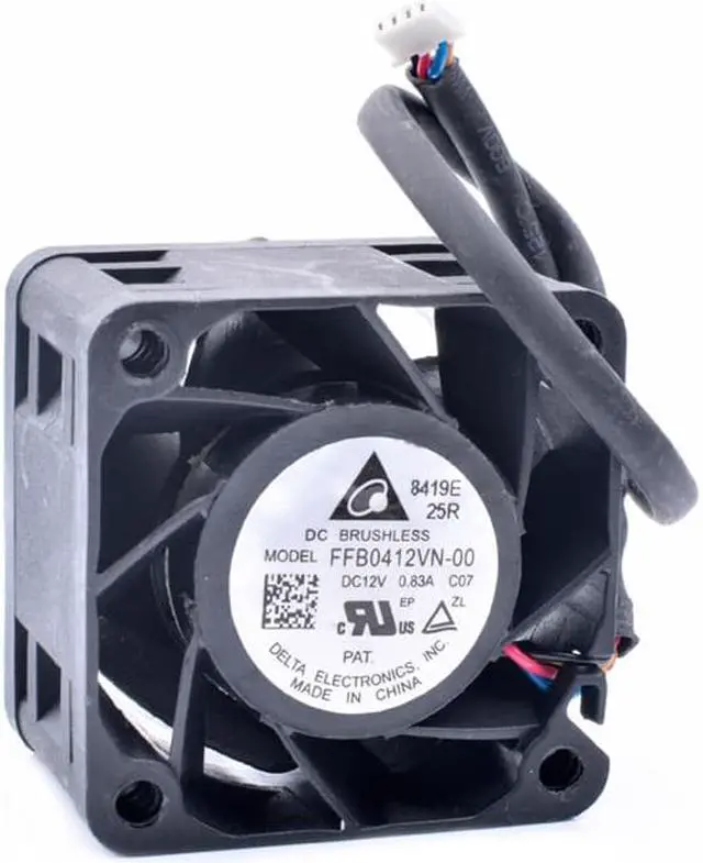 Main image of FFB0412VN-00 4cm 4028 40x40x28mm 12V 0.83A server power cooling fan