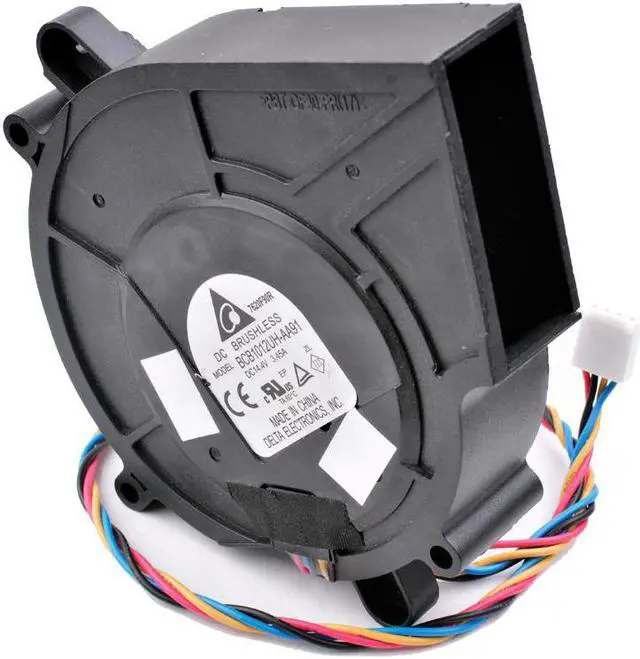 Alt view image 2 of 4 - BCB1012UH-AA91 97x94x25mm 9725 DC14.4V 3.45A Centrifugal turbine blower cooling fan