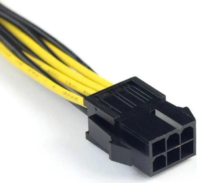 Alt view image 5 of 5 - XT-XINTE 1PC 6 Pin Feamle 8 Pin Male PCI Express Converter CPU Graphics Video Power Cable 6Pin to 8Pin PCIE Power Cable