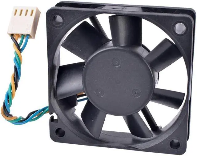 Alt view image 3 of 4 - 6015-12HB 6cm 60mm fan 6015 12V 0.12A 4-wire pwm computer motherboard CPU cooling fan