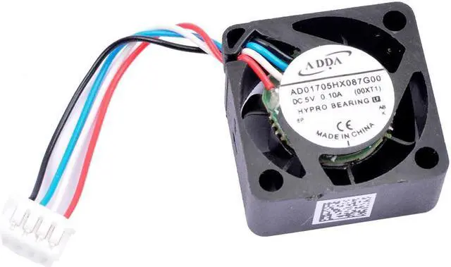 Alt view image 6 of 6 - AD01705HX087G00 1.7cm 17mm 17x17x8mm DC5V 0.10A 4 lines pwm is suitable for micro-devices control speed small cooling fan