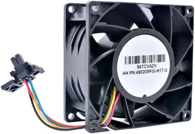 Main image of New VF80381BX-Q010-S9H 8cm 80x80x38mm 80mm fan DC12V 50.40W 4 lines High-volume cooling fan suitable for server cabinets