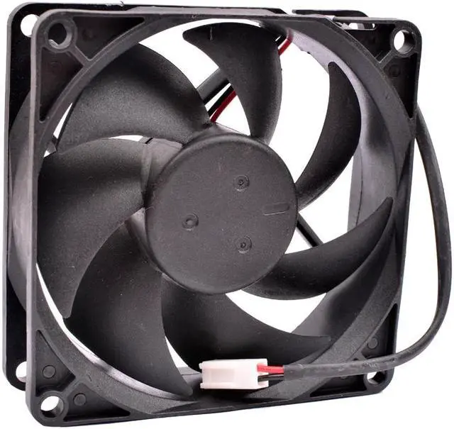 Alt view image 2 of 4 - PVA080G12P 8cm 8025 80mm fan 80x80x25mm DC12V 0.32A power supply video recorder high air volume cooling fan