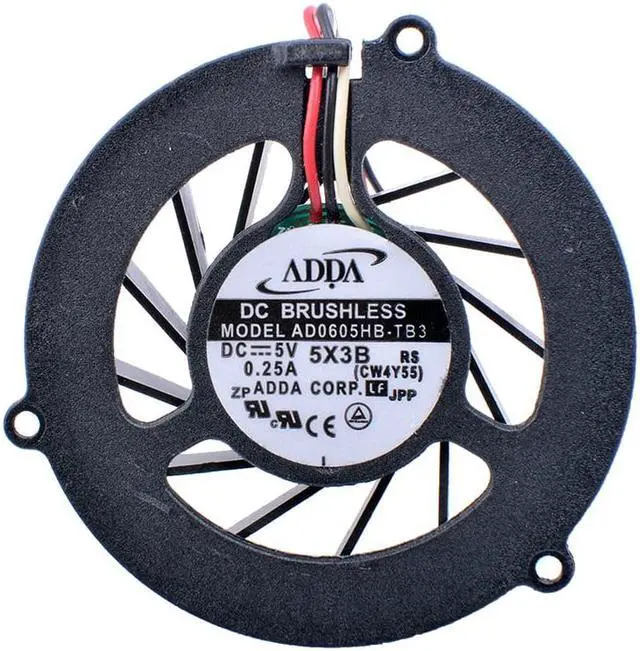 Alt view image 2 of 4 - AD0605HB-TB3 Notebook Fan E255 Fan DC 5V 0.25A Double ball bearing