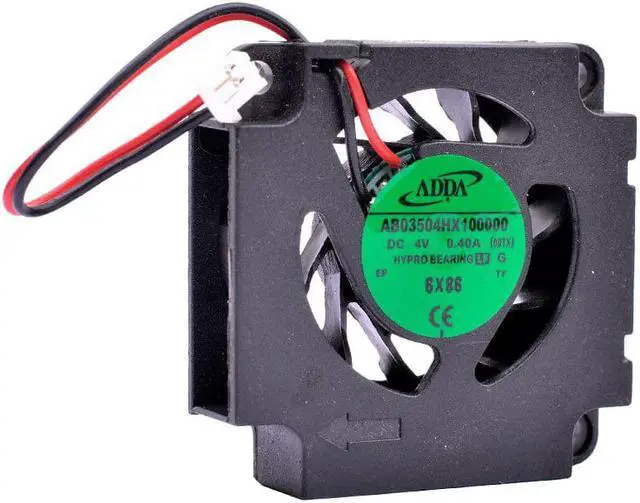 Alt view image 4 of 7 - AB03504HX100000 3.5cm 35x35x10mm 35mm fan DC4V 0.40A miniature large air volume blower cooling fan