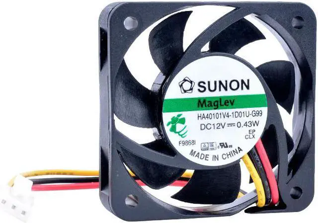 Main image of HA40101V4-1D01U-G99 4cm 40mm fan 40x40x10mm DC12V 0.43W 3 lines magnetic suspension ultra-quiet micro cooling fan