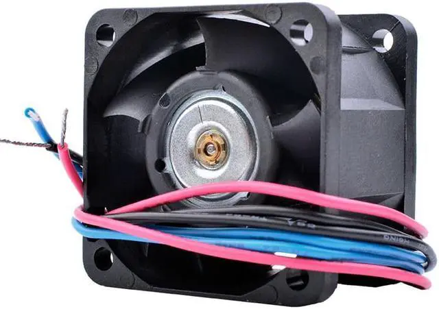 Alt view image 3 of 3 - FFB0412VHN-R00 4cm 4028 DC 12V 0.24A Double ball bearing large air volume power supply cooling fan