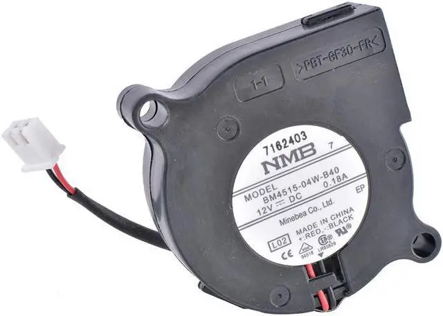 Main image of BM4515-04W-B40 4515 45x45x15mm 4.5cm 45mm fan 12V 0.18A Double Ball Bearing Centrifugal Turbo Blower Fan