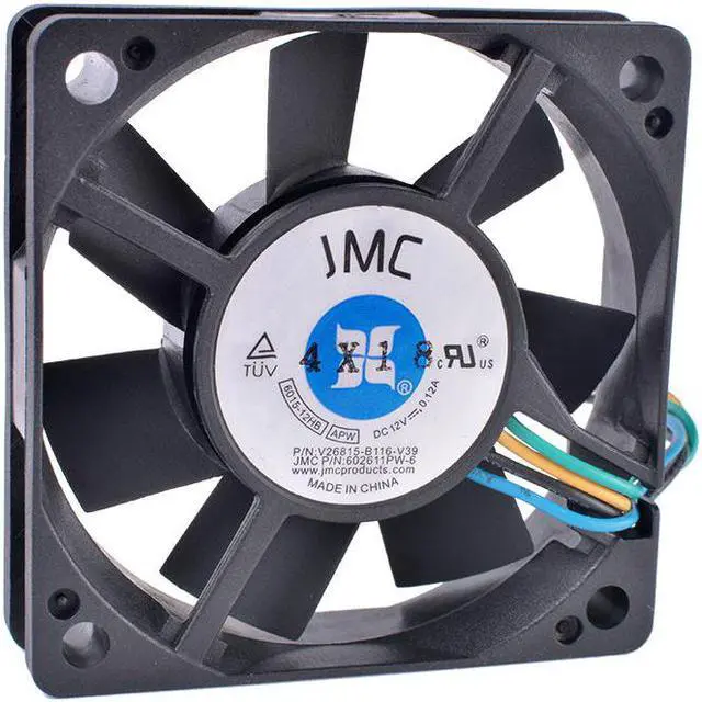 Main image of 6015-12HB 6cm 60mm fan 6015 12V 0.12A 4-wire pwm computer motherboard CPU cooling fan